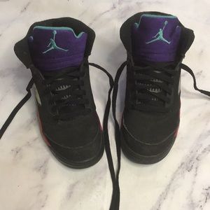 KIDS Air Jordan Metallic Grape Shoes